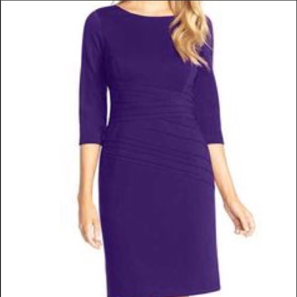 Ellen Tracy Purple Dress